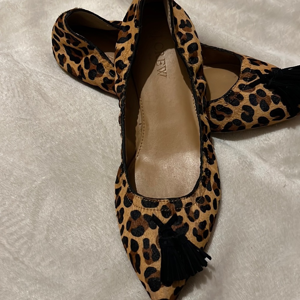 J.Crew Leather flats